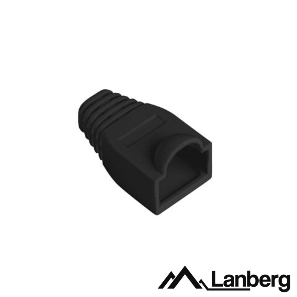 Capa Protectora P/ Conector Rj45 X100 Preto Lanberg - Tauu,pt