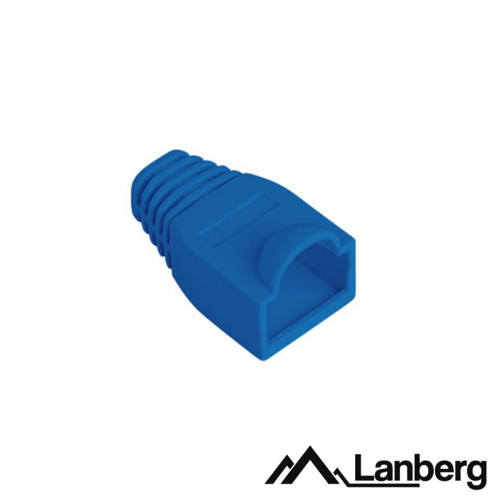 Capa Protectora P/ Conector Rj45 X100 Azul Lanberg - Tauu,pt