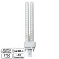 Lâmpada G24 15W=110W 230V Led 4000K 1700Lm - Tauu.pt
