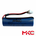Bateria De Lítio Er14505 3,6V 2,4Ah Com Cabo E Conector Mkc - Tauu,pt