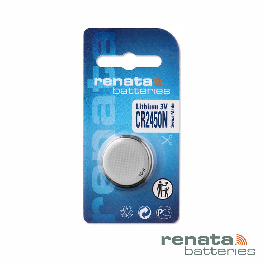 Pilha Lítio Botão Cr2450N 3V 540Ma Renata - Tauu.pt