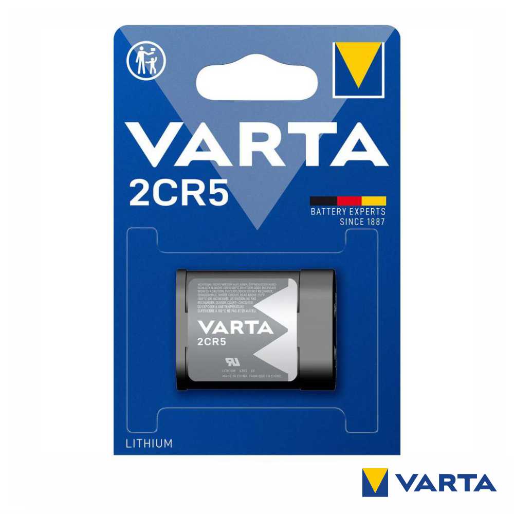 Pilha Lithium 2Cr5 6V Blister Varta - Tauu.pt
