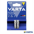 Pilha Ultra Lítio Lr3/Aaa 1.5V 2X Blister Varta - Tauu.pt