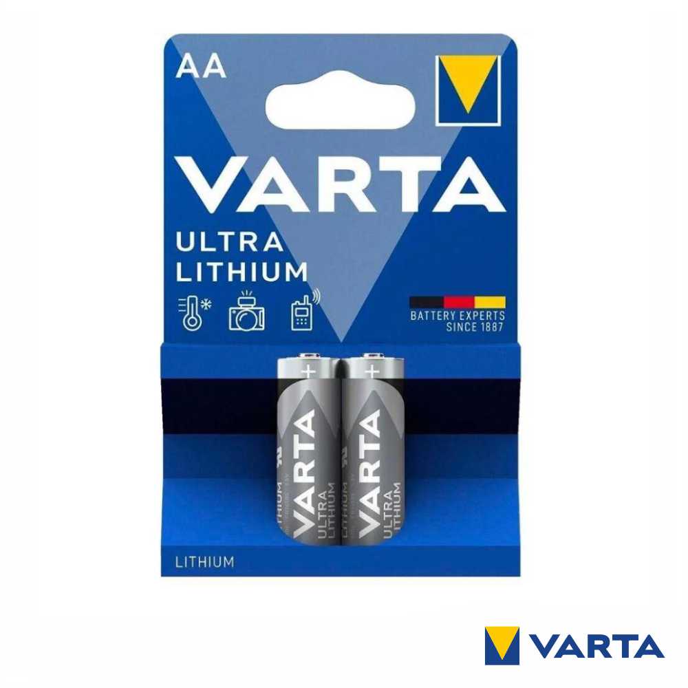 Pilha Ultra Lítio Lr6/Aa 1,5V 2X Blister Varta - Tauu,pt