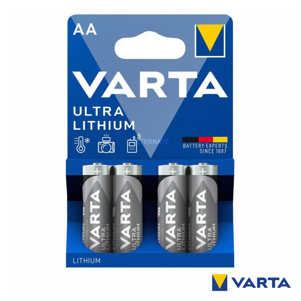Pilha Lithium Lr6/Aa 1.5V 4X Blister Varta - Tauu.pt