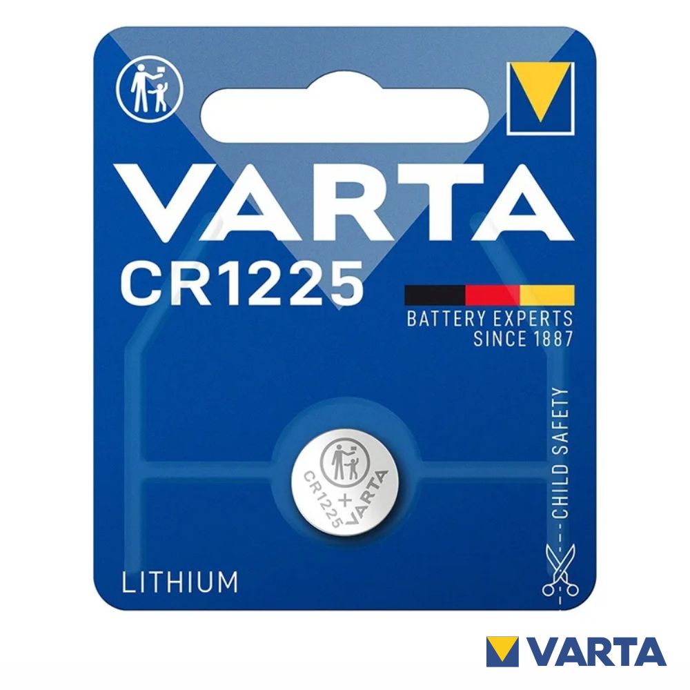 Pilha Lithium Botão Cr1225 3V Blister Varta - Tauu.pt