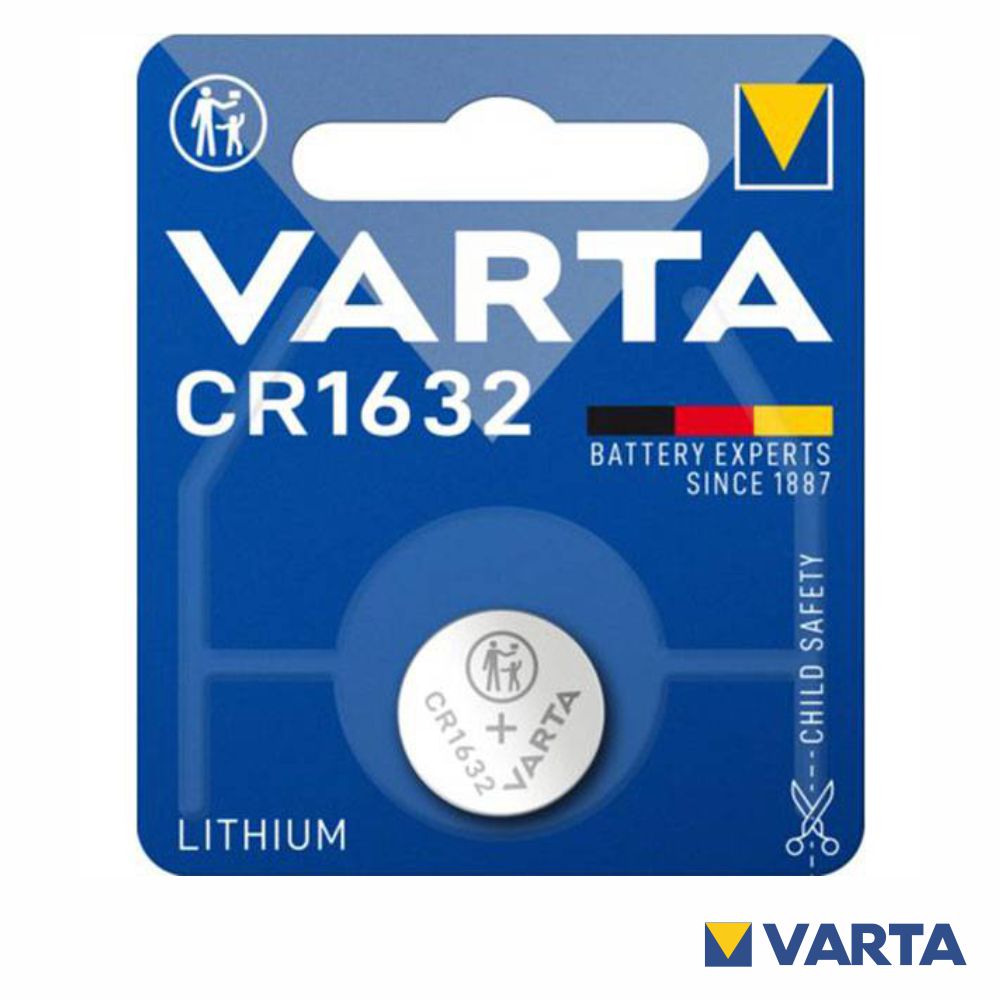 Pilha Lithium Botão Cr1632 3V Blister Varta - Tauu.pt