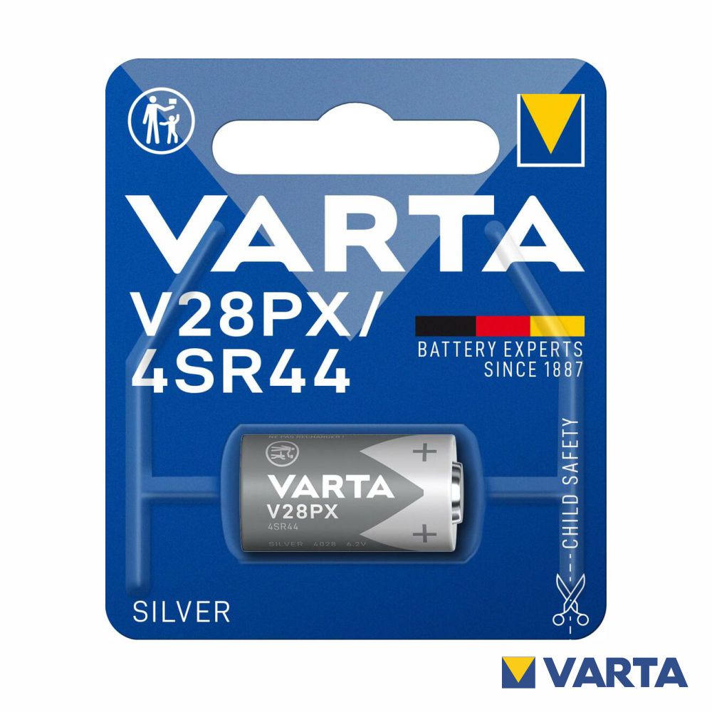 Pilha Óxido Prata V28Px/4Sr44 6.2V Blister Varta - Tauu.pt