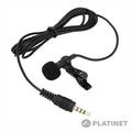 Microfone Lapela Preto - Tauu.pt