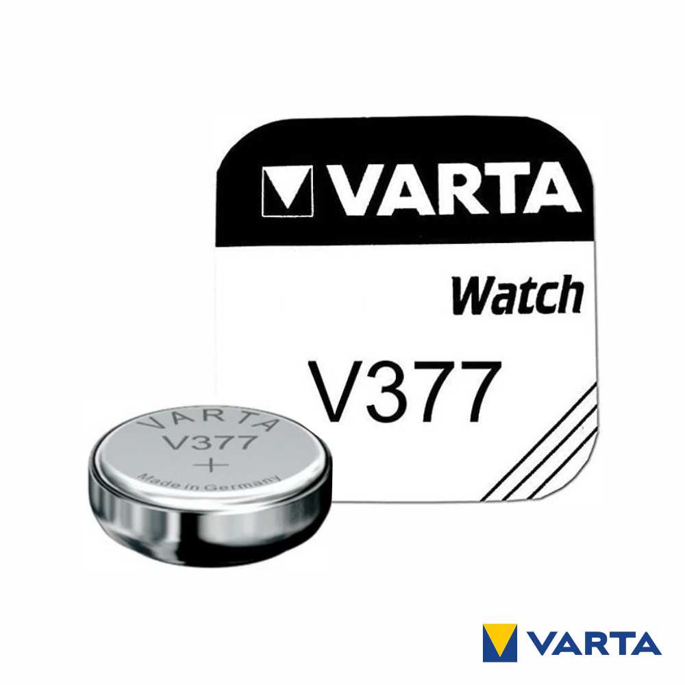 Pilha Alcalina Botão V377/Sr626Sw/Ag4/Sr66 1,5V Ag2O Varta - Tauu,pt