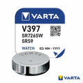 Pilha Óxido Prata Botão V397/Sr726Sw/Sr59 1.55V Varta - Tauu.pt