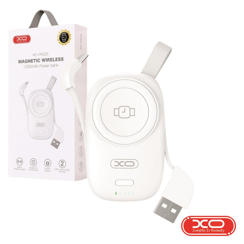 Powerbank P/ Smartwatch 1200Mah Branco Xo - Tauu.pt
