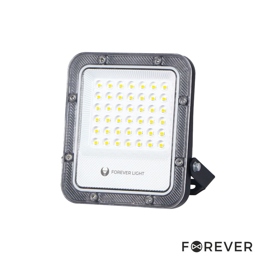 Foco Led 30W 230V 6500K 4500Lm Ip65 Preto Forever - Tauu,pt