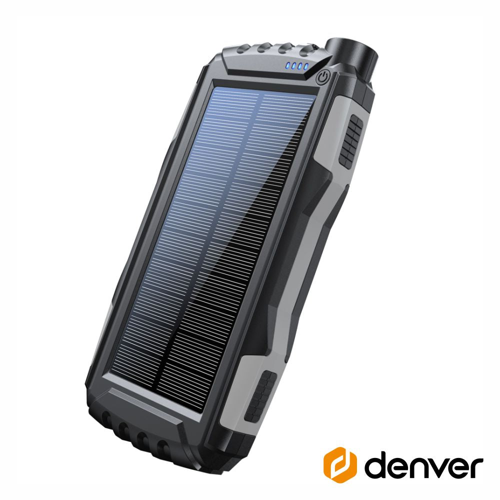 Powerbank 20000Mah C/ Painel Solar Denver - Tauu.pt
