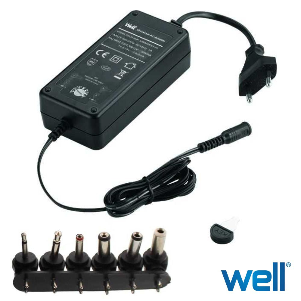 Alimentador Switching 6 Fichas Universal 5V-12V 3A - Tauu,pt