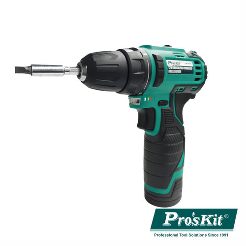 Aparafusadora Elétrica Brushless S/ Fios 12V 1600Rpm Proskit - Tauu.pt