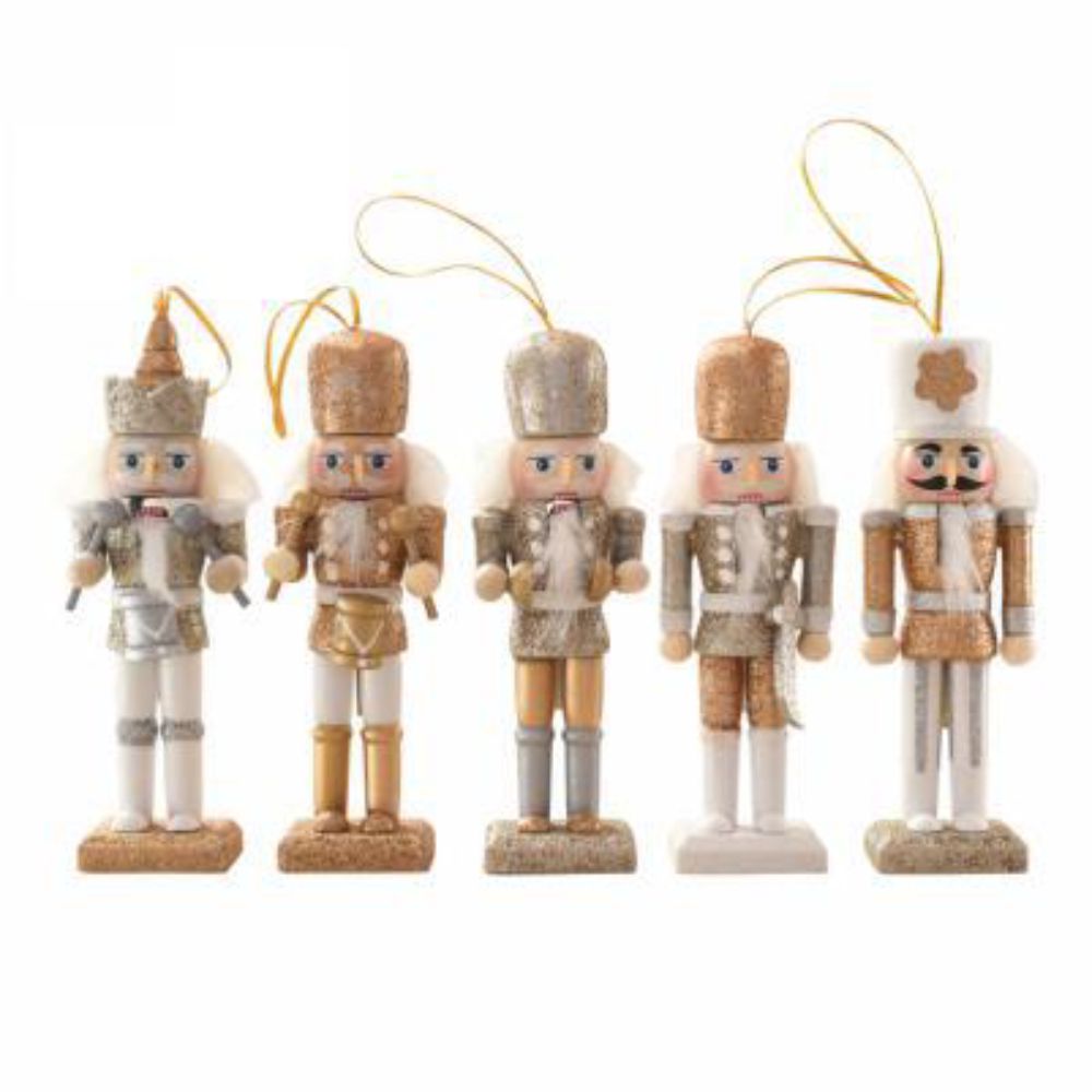 Conjunto De 5 Soldados Quebra-Nozes 13Cm - Tauu,pt