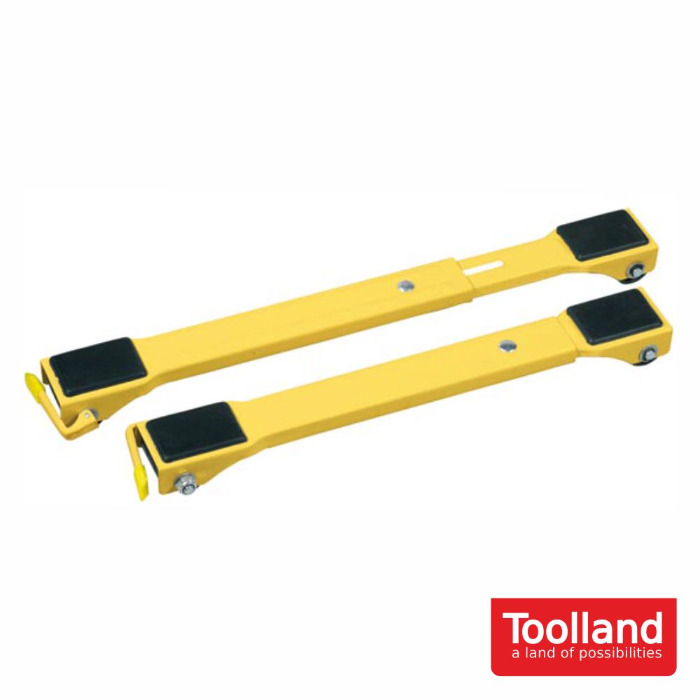 Conjunto 2 Bases P/ Carregar Mobiliário Max 250Kg Toolland - Tauu,pt