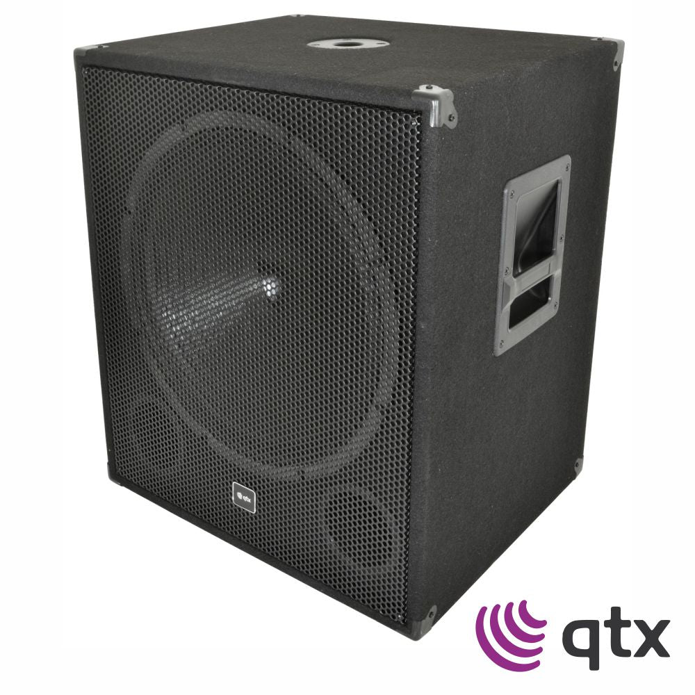 Subwoofer Amplificado 18" 1000W Qtx - Tauu.pt