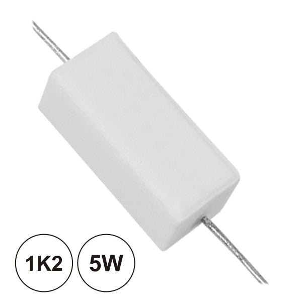 Resistência Bobinada 1K2 5W - Tauu,pt