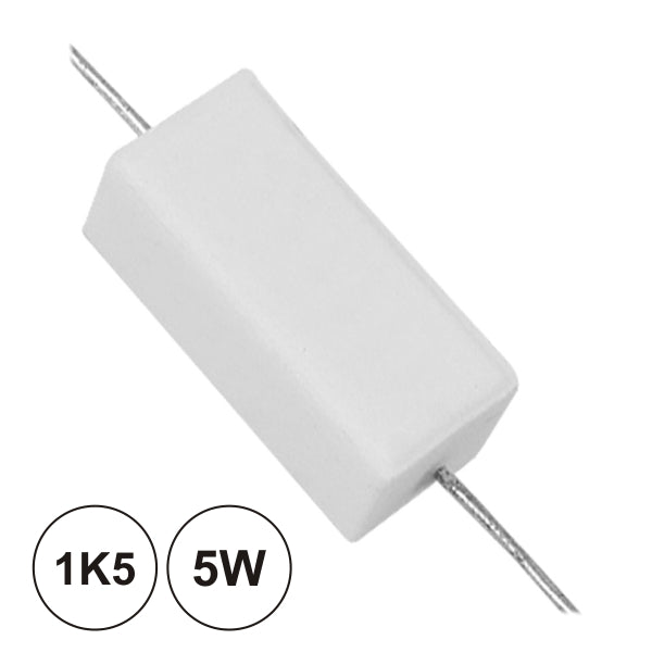Resistência Bobinada 1K5 5W - Tauu,pt