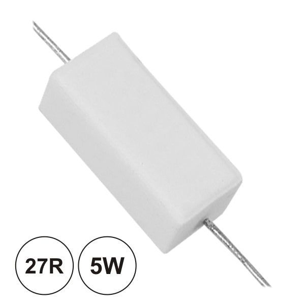 Resistência Bobinada 27R 5W - Tauu,pt