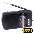 Rádio Portátil Am/Fm/Bt Clássico Preto Trevi - Tauu,pt