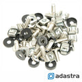Kit Fixação Rack 19" M6 20Un Adastra - Tauu.pt