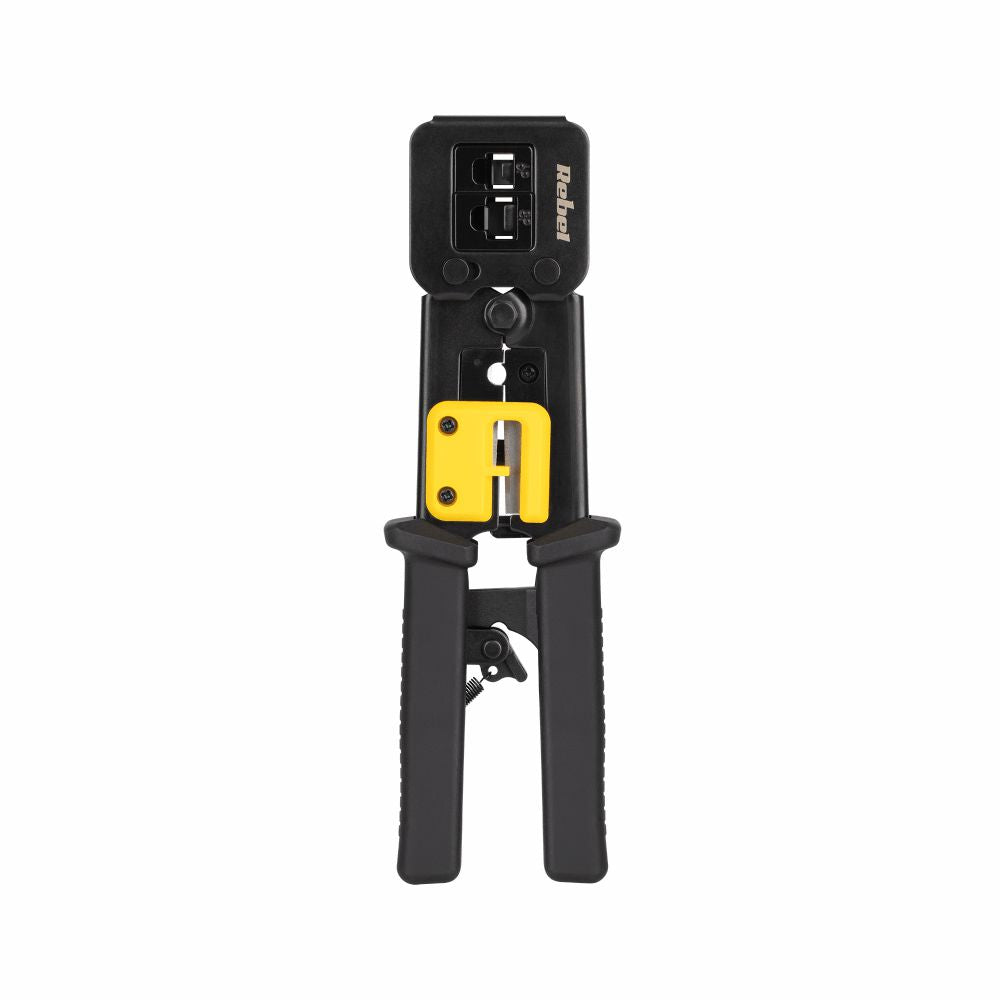 Alicate De Cravar Rj11/Rj12/Rj45 Passante Rebel - Tauu.pt