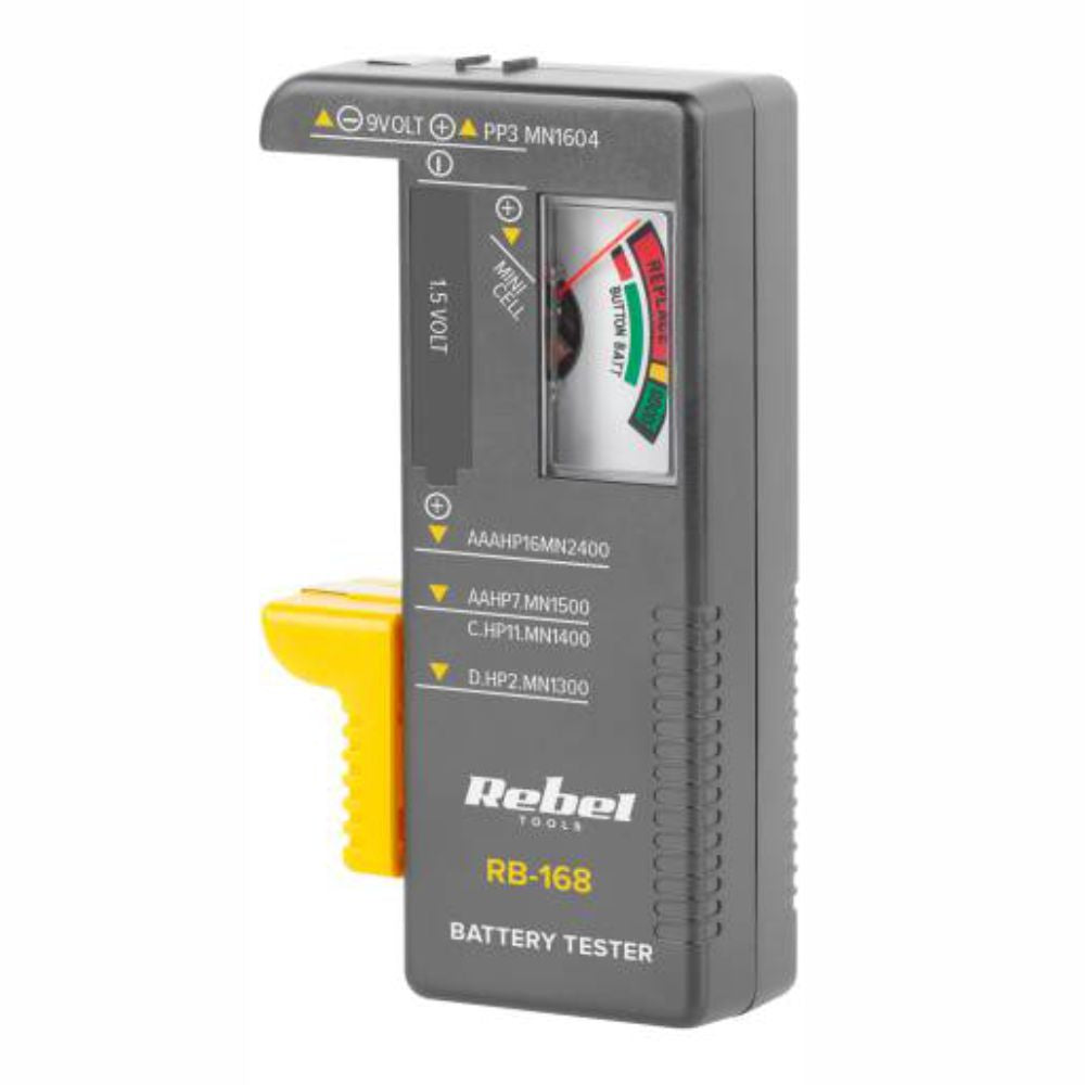 Testador De Baterias Universal Aa/Aaa/C/D/9V - Tauu.pt