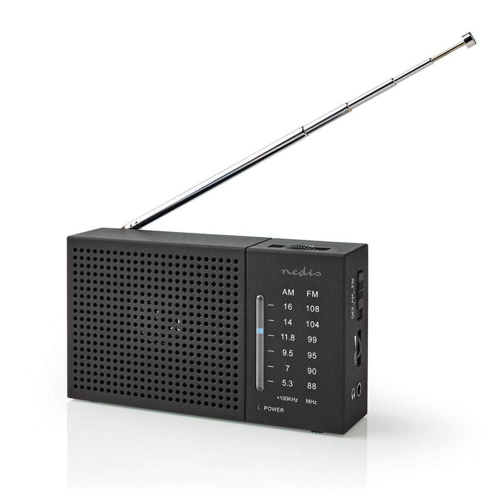 Rádio Portátil Am/Fm De Bolso 1,5W A Pilhas - Tauu,pt