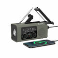 Rádio Solar Fm/Am C/ Dínamo/Lanterna/Powerbank/Bluetooth - Tauu.pt