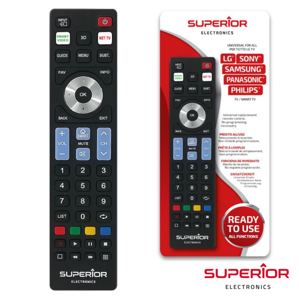 Telecomando Universal P/ Samsung Lg Sony Philips Panasonic - Tauu,pt