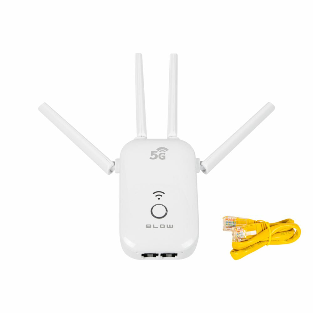 Repetidor Sinal Wifi 2.4/5Ghz 1200Mbps 2Xrj45 - Tauu.pt