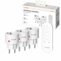 Conjunto De 3 Mini Tomadas Elétricas Schuko C/ Comando - Tauu.pt