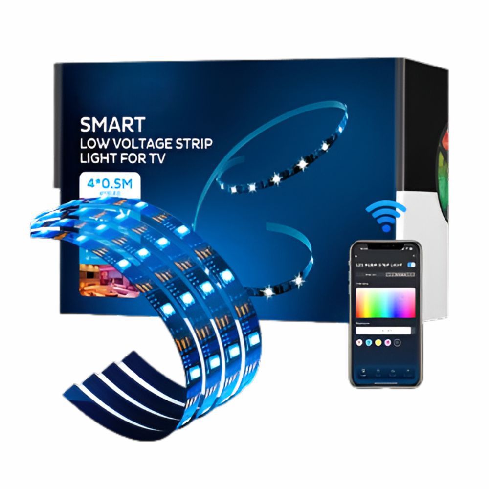 Conjunto 4 Fitas Led Smart Rgb Wi-Fi 4X 0.5M - Tauu.pt