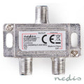 Repartidor Fichas F C/2 Vias Vhf/Uhf Satélite 2400Mhz - Tauu.pt