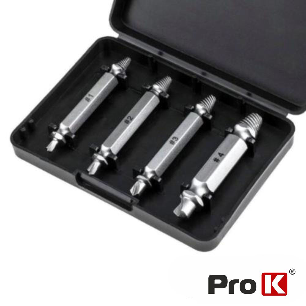 Conjunto De 4 Pontas P/ Remover Parafusos Prok - Tauu,pt