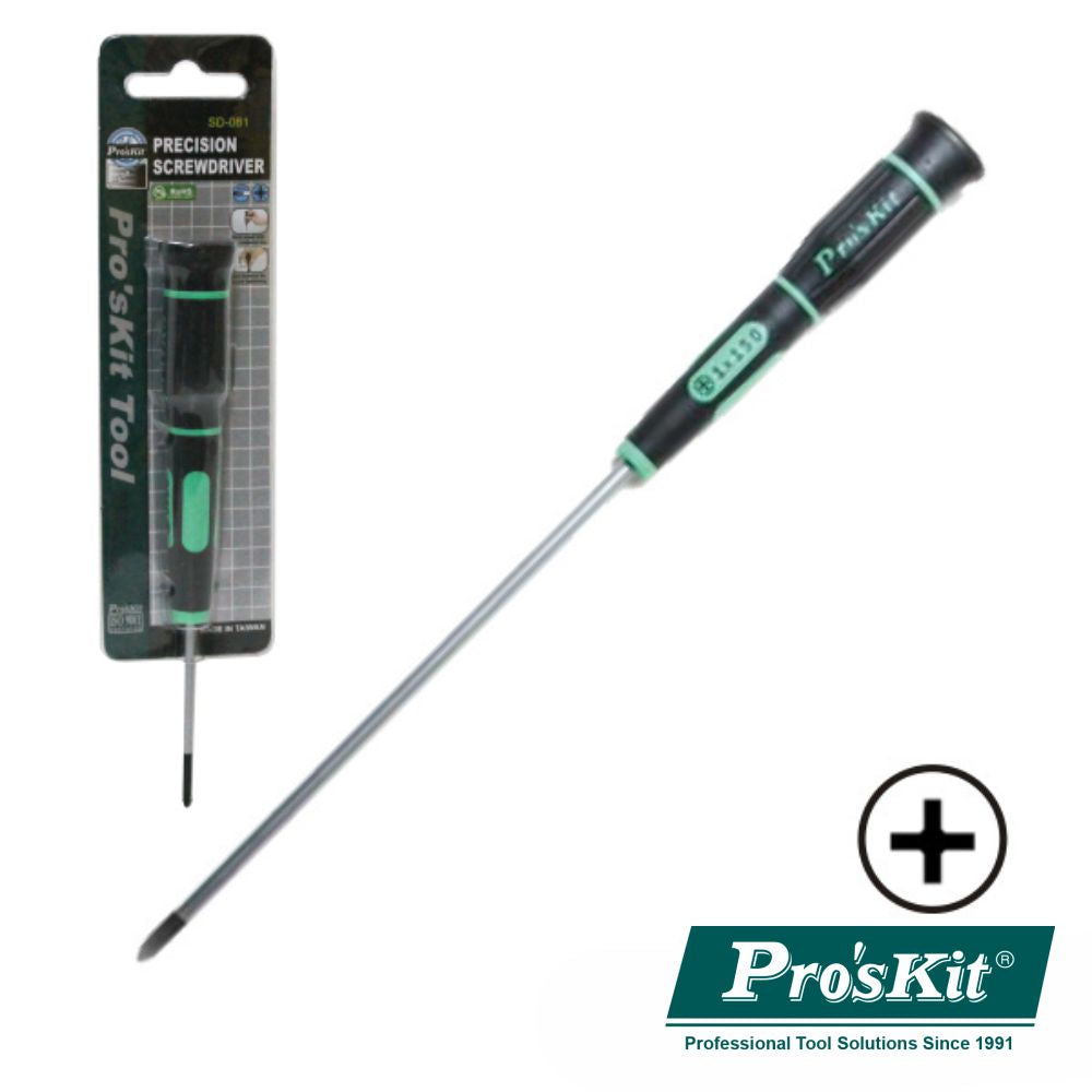 Chave Philips #1X150Mm De Precisão Proskit - Tauu,pt