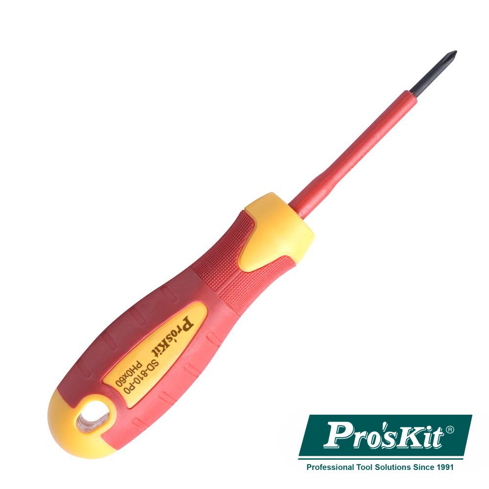 Chave Philips 3,0X60Mm Vde 1000V Proskit - Tauu,pt