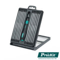 Conjunto De Chave Roquete C/ 12 Bits Duplos 160Mm Proskit - Tauu.pt