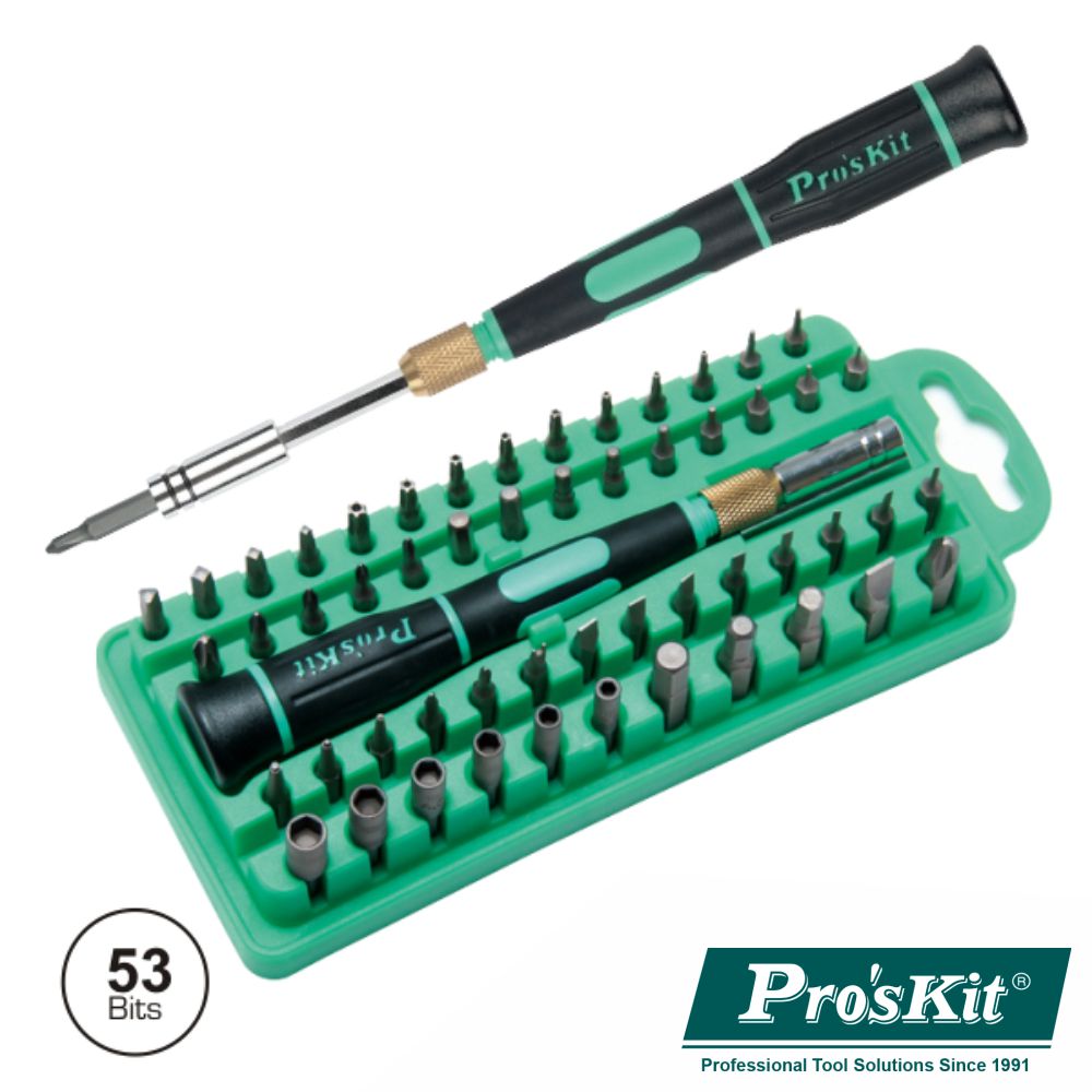 Conjunto De Chave C/ 53 Bits E Extensor Smartphones Proskit - Tauu,pt