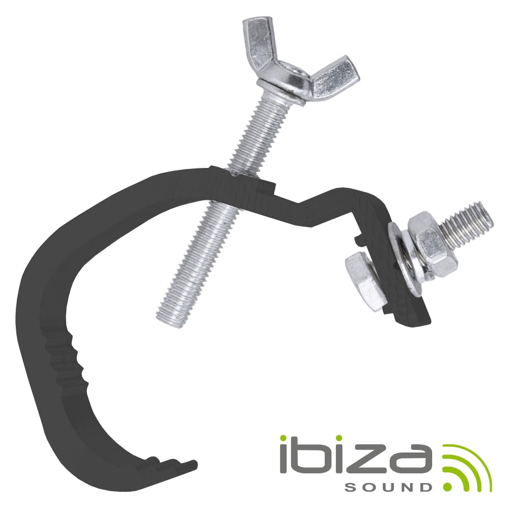 Ganchos P/ Projetores Forma G Preto 20Kg Ibiza - Tauu.pt