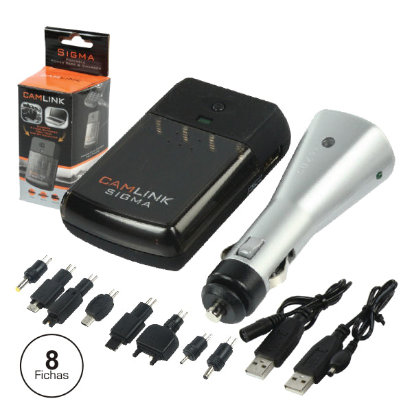 Carregador De Baterias Ni-Mh Aaa + 8 Adap Telemóvel + Usb - Tauu.pt
