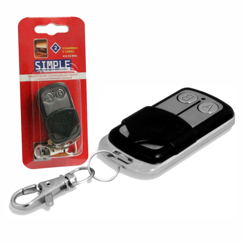 Telecomando Garagem Universal 2 Canais 433Mhz - Tauu,pt