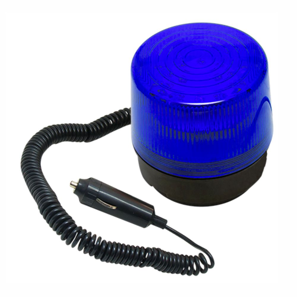 Sinalizador Led Intermitente Azul 12V Ficha Isqueiro - Tauu.pt