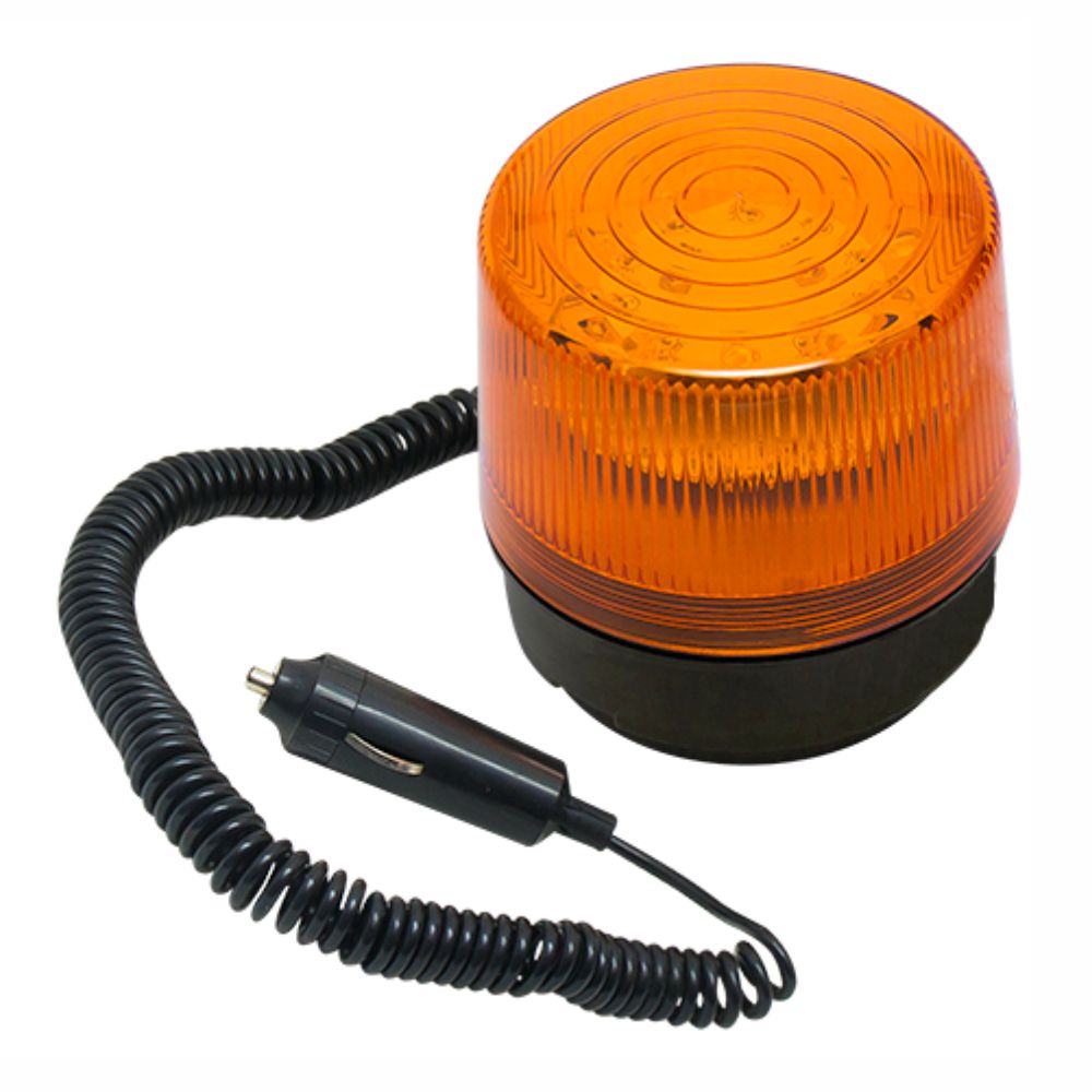 Sinalizador Led Intermitente Laranja 12V Ficha Isqueiro - Tauu.pt