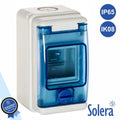Caixa Distribuição Elétrica 3 Elementos Ip65 Ik08 Solera - Tauu,pt