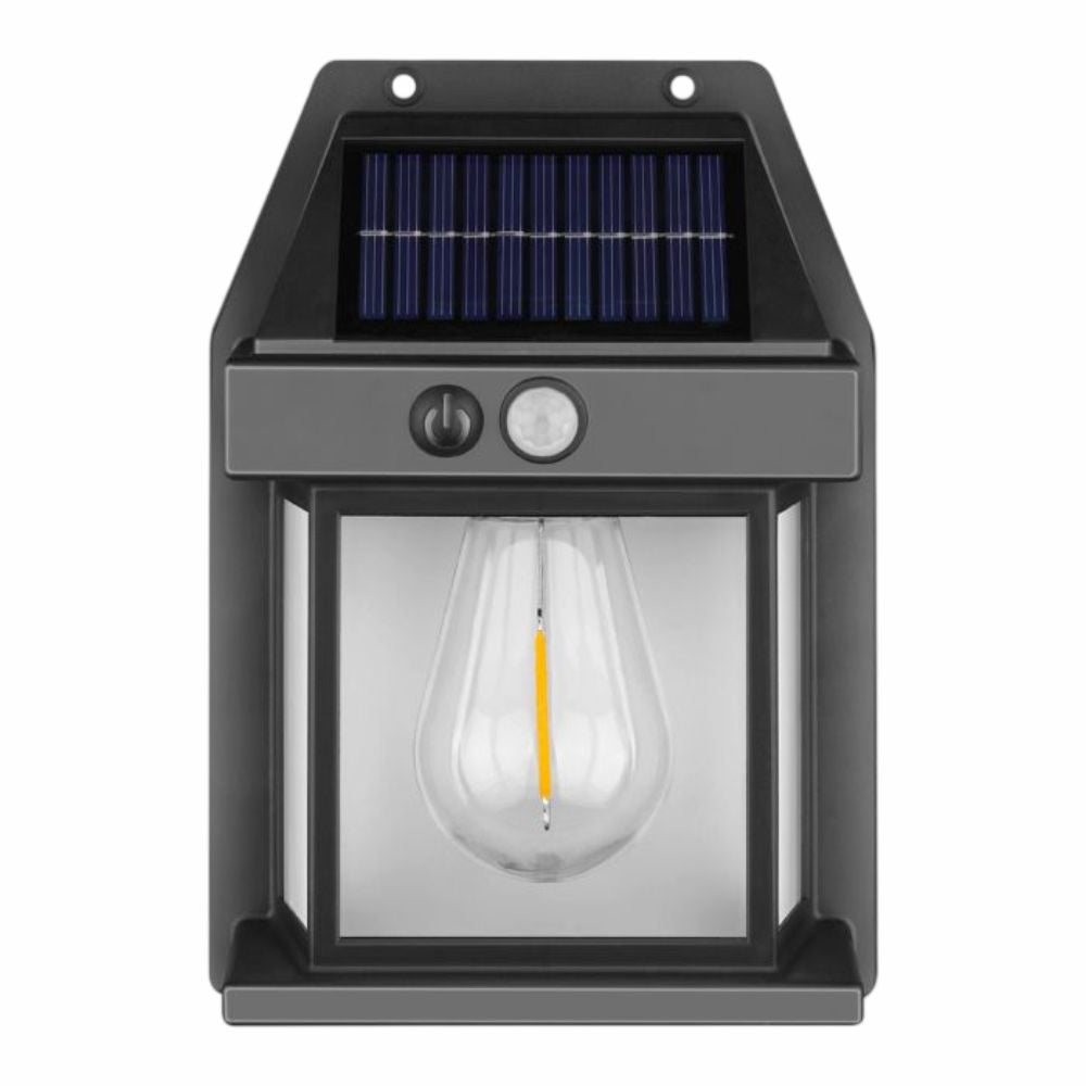 Aplique Led Solar 1W C/ Sensor Movimento Pir 3000K - Tauu.pt