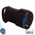 Ficha Schuko Fêmea 2P+E 16A 250V Preto Solera - Tauu.pt